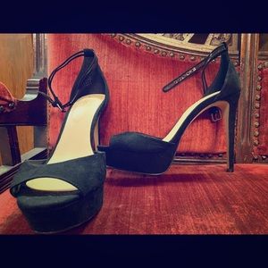 ALDO Black Wedge Heels